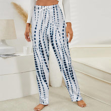 Lade das Bild in den Galerie-Viewer, Einzelbild-Design Damen / Frauen Plüschiger lockerer Zuhause Pyjamahose LM072 mit Foto Design Motiv Text selbst gestalten und bedrucken