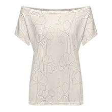 Lade das Bild in den Galerie-Viewer, Einzelbild-Design Damen / Frauen Schulterfreies Kurzarm Oberteil LM076 mit Foto Design Motiv Text selbst gestalten und bedrucken