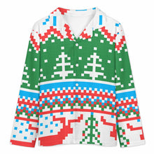 Lade das Bild in den Galerie-Viewer, Einzelbilddruck Langärmeliger Schlafanzug Pyjama Kinder LM125 mit Fotos Muster Text Logo selbst gestalten und bedrucken