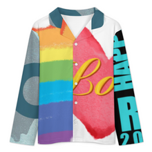 Lade das Bild in den Galerie-Viewer, Multi-Image-Druck Langärmeliger Schlafanzug Pyjama Kinder LM125 mit Fotos Muster Text Logo selbst gestalten und bedrucken