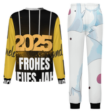 Lade das Bild in den Galerie-Viewer, Multi-Image-Druck Kinder Rundhalsausschnitt Langarm Pyjama-Set LM126 mit Fotos Muster Text Logo selbst gestalten und bedrucken