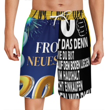 Lade das Bild in den Galerie-Viewer, Multi-Image-Design Herren / Männer Kurze Jogginghose LM133 mit Foto Design Motiv Text selbst gestalten und bedrucken
