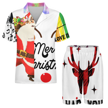 Lade das Bild in den Galerie-Viewer, Multi-Image-Druck Herren Kurzärmliges Pyjama 2-tgl. Set LM135 mit Foto selbst gestalten und bedrucken