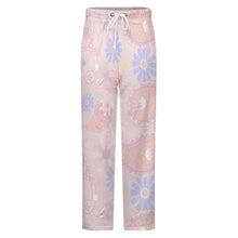 Lade das Bild in den Galerie-Viewer, Damen / Frauen Plüschiger lockerer Zuhause Pyjamahose LM218 (Vorder und Rückenteil gestaltbar) mit Foto Design Motiv Text selbst gestalten und bedrucken