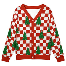 Lade das Bild in den Galerie-Viewer, Einzelbilddruck Damen / Frauen Pullover Strickjacke LM228 mit Fotos Muster Text Logo selbst gestalten und bedrucken