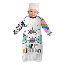 Lade das Bild in den Galerie-Viewer, Multi-Image-Design Hochwertiger Baby Schlafsack LM229 mit Fotos Muster Text Logo selbst gestalten und bedrucken