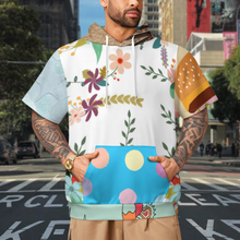 Lade das Bild in den Galerie-Viewer, Multi-Image-Design Unisex Kurzarm Hoodie LM250 mit Foto Design Motiv Text selbst gestalten und bedrucken