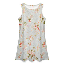Lade das Bild in den Galerie-Viewer, Damen / Frauen Ärmelloses Kleid LM412 mit Fotos Muster Text Logo selbst gestalten und bedrucken