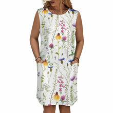 Lade das Bild in den Galerie-Viewer, Einzelbilddruck Damen / Frauen Westentaschenkleid LM456 mit Fotos Muster Text Logo selbst gestalten und bedrucken