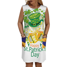 Lade das Bild in den Galerie-Viewer, Multi-Image-Design Damen / Frauen Westentaschenkleid LM456 mit Fotos Muster Text Logo selbst gestalten und bedrucken