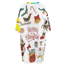 Lade das Bild in den Galerie-Viewer, Multi-Image-Design Personalisierte Damen / Frauen Lockeres Große Größe T-Shirt Home Kurzarm Pyjama Nachthemd LM475 mit Foto selbst gestalten