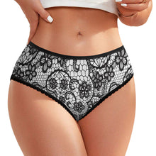 Lade das Bild in den Galerie-Viewer, Einzelbilddruck Damen / Frauen Slip Spitzenunterwäsche LM500 mit Fotos Muster Text Logo selbst gestalten und bedrucken