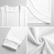 Lade das Bild in den Galerie-Viewer, Multi-Image-Druck Damen / Frauen Pullover Strickjacke mit weit überschnittenen Schultern und langen Ärmeln LM561 mit Fotos Muster Text Logo selbst gestalten und bedrucken