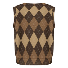 Lade das Bild in den Galerie-Viewer, Damen / Frauen Pullover Ärmellose Strickjacke LM562 mit Fotos Muster Text Logo selbst gestalten und bedrucken