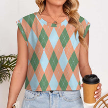 Lade das Bild in den Galerie-Viewer, Einzelbilddruck Damen / Frauen Strickweste mit Flügelärmeln LM563 mit Fotos Muster Text Logo selbst gestalten und bedrucken