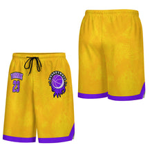 Lade das Bild in den Galerie-Viewer, Einzelbild-Design Herren/Männer Mesh-Basketballshorts LQK mit Foto Design Motiv Text selbst gestalten und bedrucken (Simple Design)