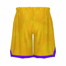 Lade das Bild in den Galerie-Viewer, Einzelbild-Design Herren/Männer Mesh-Basketballshorts LQK mit Foto Design Motiv Text selbst gestalten und bedrucken (Simple Design)