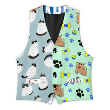 Lade das Bild in den Galerie-Viewer, Multi-Image-Druck Herren / Männer Boutique Anzugweste LTM00296 mit Foto Design Motiv Text selbst gestalten und bedrucken