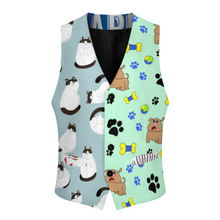Lade das Bild in den Galerie-Viewer, Multi-Image-Druck Herren / Männer Boutique Anzugweste LTM00296 mit Foto Design Motiv Text selbst gestalten und bedrucken