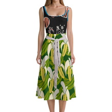 Lade das Bild in den Galerie-Viewer, Multi-Image-Druck Damen / Frauen Ärmelloses Kleid LYQ121 mit Foto Design Motiv Text selbst gestalten und bedrucken (Simple Design)