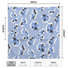 Lade das Bild in den Galerie-Viewer, Einzelbild-Design Unisex Langarm Plüschiger bequemer Wickelmantel Pyjama LYQ129 mit Fotos Muster Text Logo selbst gestalten und bedrucken