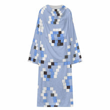 Lade das Bild in den Galerie-Viewer, Einzelbild-Design Unisex Langarm Plüschiger bequemer Wickelmantel Pyjama LYQ129 mit Fotos Muster Text Logo selbst gestalten und bedrucken