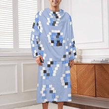 Lade das Bild in den Galerie-Viewer, Einzelbild-Design Unisex Langarm Plüschiger bequemer Wickelmantel Pyjama LYQ129 mit Fotos Muster Text Logo selbst gestalten und bedrucken