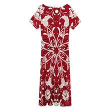 Lade das Bild in den Galerie-Viewer, Damen / Frauen Kurzärmliges Kleid mit V-Ausschnitt LYQ142 mit Foto Design Motiv Text selbst gestalten und bedrucken (Simple Design)