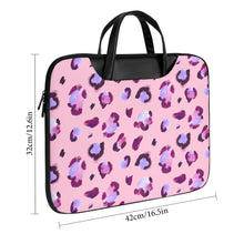 Lade das Bild in den Galerie-Viewer, Laptoptasche Notebooktasche Businesstasche aus Leder mit Foto Design Motiv Text selbst gestalten und bedrucken