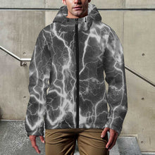 Lade das Bild in den Galerie-Viewer, Einzelbild-Design Leichte atmungsaktive Windbreaker Windjacke mit Kapuze für Herren / Männer MWL402 mit Foto Design Motiv Text selbst gestalten und bedrucken