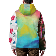 Lade das Bild in den Galerie-Viewer, Multi-Image-Design Leichte atmungsaktive Windbreaker Windjacke mit Kapuze für Herren / Männer MWL402 mit Foto Design Motiv Text selbst gestalten und bedrucken