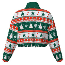 Lade das Bild in den Galerie-Viewer, Einzelbilddruck Damen / Frauen Fleece Hoodie kurze Jacke MWL476 mit Fotos Muster Text Logo selbst gestalten und bedrucken