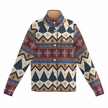 Lade das Bild in den Galerie-Viewer, Plüsch Freizeithemd mit Stehkragen MWL505 für Damen / Frauen mit Foto Design Motiv Text selbst gestalten und bedrucken