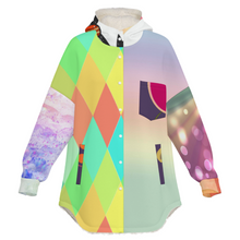 Lade das Bild in den Galerie-Viewer, Multi-Image-Design Damen / Frauen Doppellagiger Kapuzenpullover MWL507 mit Foto Design Motiv Text selbst gestalten und bedrucken