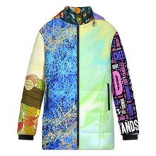 Lade das Bild in den Galerie-Viewer, Multi-Image-Druck Damen / Frauen Kapuzenjacke aus Baumwolle mit Reißverschluss MWL516 mit Fotos Muster Text Logo selbst gestalten und bedrucken