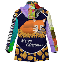 Lade das Bild in den Galerie-Viewer, Multi-Image-Druck Damen / Frauen Kapuzenjacke aus Baumwolle mit Reißverschluss MWL516 mit Fotos Muster Text Logo selbst gestalten und bedrucken