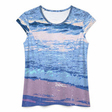 Lade das Bild in den Galerie-Viewer, Schnelltrocknendes Damen / Frauen Sport T-Shirt mit halblangen Ärmeln MWL547 mit Fotos Muster Text Logo selbst gestalten und bedrucken