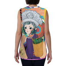 Lade das Bild in den Galerie-Viewer, Multi-Image-Druck Damen / Frauen Sport Yoga Tank Top MWL620 mit Fotos Muster Text Logo selbst gestalten und bedrucken