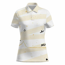 Lade das Bild in den Galerie-Viewer, Einzelbilddruck Damen / Frauen Zwei-Knopf Poloshirt MWL637 mit Fotos Muster Text Logo selbst gestalten und bedrucken