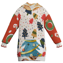 Lade das Bild in den Galerie-Viewer, Multi-Image-Druck Kinder Kapuzensweatshirt MWZXU037 mit Foto Design Motiv Text selbst gestalten und bedrucken (Simple Design)