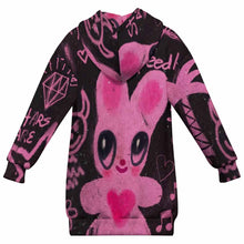 Lade das Bild in den Galerie-Viewer, Einzelbild-Design Kinder Kapuzensweatshirt MWZXU037 mit Foto Design Motiv Text selbst gestalten und bedrucken (Simple Design)