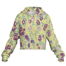 Lade das Bild in den Galerie-Viewer, Einzelbild-Design Damen / Frauen Kurzer Hoodie ohne Saum MXU022 mit Foto Design Motiv Text selbst gestalten und bedrucken (Simple Design)