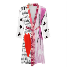 Lade das Bild in den Galerie-Viewer, Multi-Image-Design Bademantel Herren/Männer Morgenmantel Schlafmantel LM003 mit Foto Design Motiv Text selbst gestalten und bedrucken