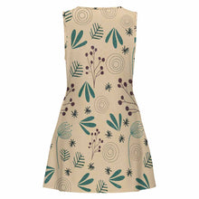 Lade das Bild in den Galerie-Viewer, Sommerkleid Damen Ärmellos Strandkleid Minikleid MXLD10 mit Foto Design Motiv Text selbst gestalten und bedrucken (Simple Design)