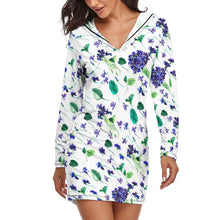 Lade das Bild in den Galerie-Viewer, Multi-Image-Design Damen / Frauen Pyjama Nachthemd QZ6056 mit Foto Design Motiv Text selbst gestalten und bedrucken