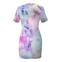 Lade das Bild in den Galerie-Viewer, Multi-Image-Design Damen / Frauen Sommerkleid Jerseykleid Elegant NZ003 mit Foto Design Motiv Text selbst gestalten und bedrucken