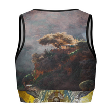 Lade das Bild in den Galerie-Viewer, Multi-Image-Design Damen / Frauen Yoga Crop Top Push Up Sport-BH YJ053 mit Foto Design Motiv Text selbst gestalten und bedrucken