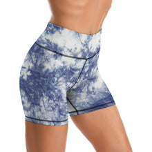 Lade das Bild in den Galerie-Viewer, Multi-Image-Design Damen / Frauen Kurze Yoga Hose Yoga Short Y09A mit Foto Design Motiv Text selbst gestalten und bedrucken