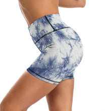 Lade das Bild in den Galerie-Viewer, Multi-Image-Design Damen / Frauen Kurze Yoga Hose Yoga Short Y09A mit Foto Design Motiv Text selbst gestalten und bedrucken
