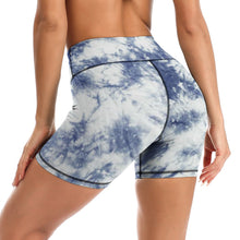 Lade das Bild in den Galerie-Viewer, Multi-Image-Design Damen / Frauen Kurze Yoga Hose Yoga Short Y09A mit Foto Design Motiv Text selbst gestalten und bedrucken